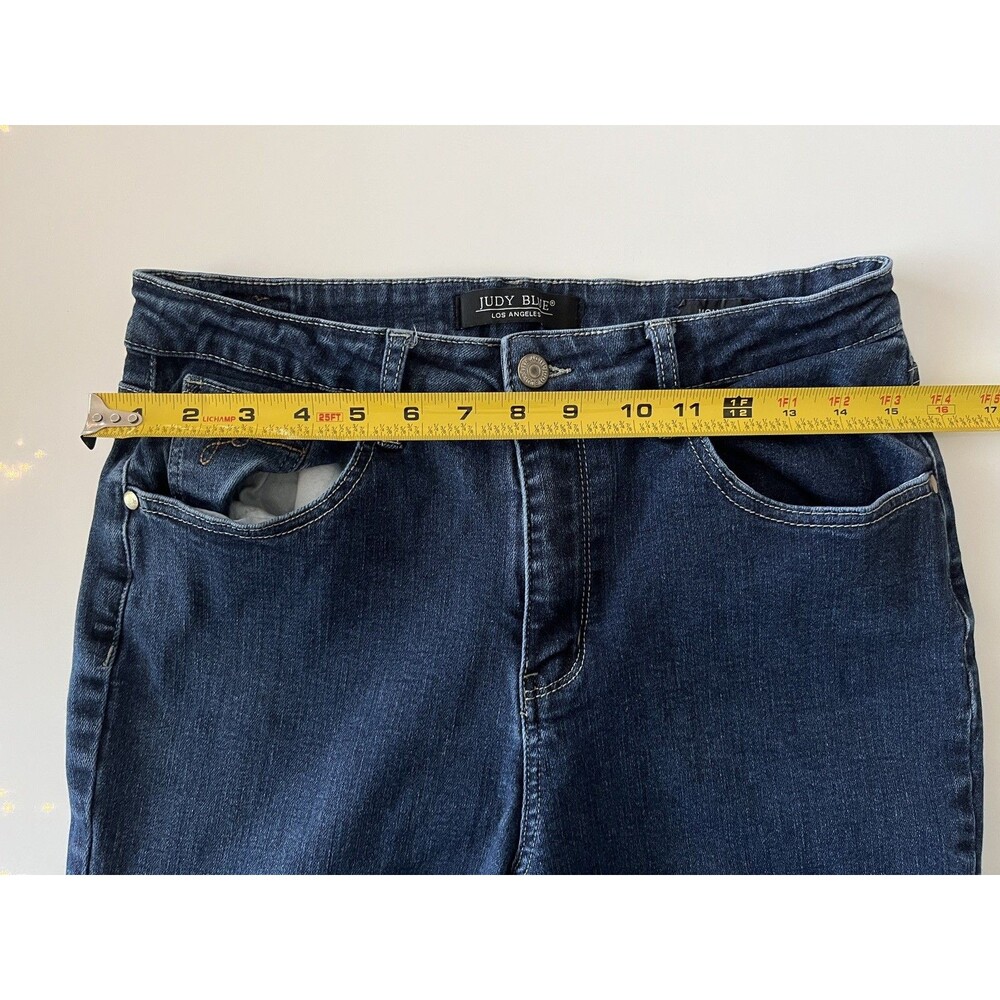 Judy Blue Jeans Womens 11/30 Blue Mom Jean Stretch High Rise Denim - Picture 4 of 8